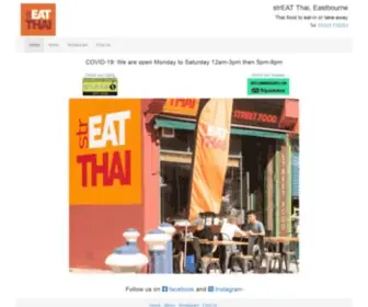 Streat-Thai.co.uk(StrEAT Thai) Screenshot