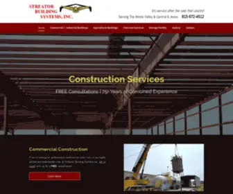 Streatorbuilding.com(Streator Building Systems Inc) Screenshot