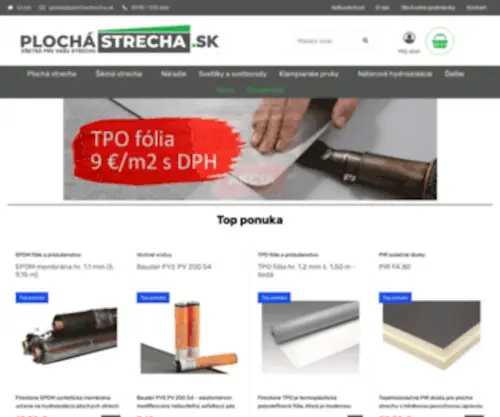 Strecha-Stena.sk(Strecha-stena | PlochaStrecha.sk) Screenshot