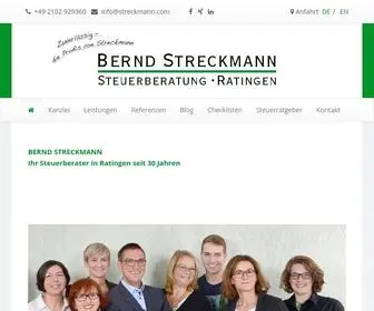 Streckmann.com(Bernd Streckmann) Screenshot