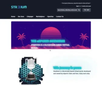 Stredium.com(THE eSPORTS METAVERSE) Screenshot