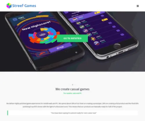 Streefgames.com(Streef Games) Screenshot
