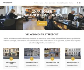 Street-Cut.dk(Din frisør i København) Screenshot