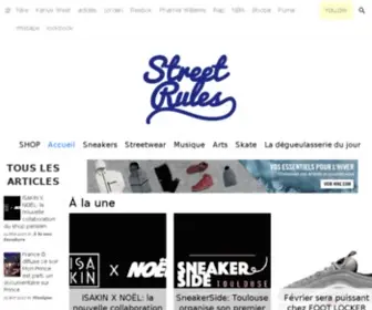 Street-Rules.com(Street Rules) Screenshot