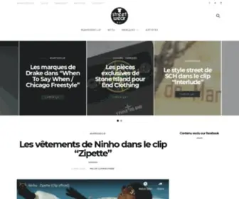 Street-Wear.fr(Le meilleur du streetwear) Screenshot