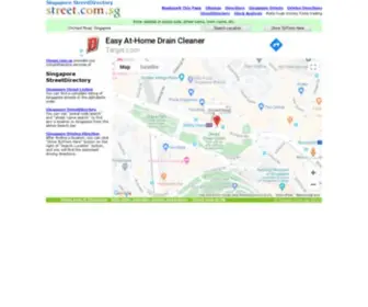 Street.com.sg(Singapore Street Directory and Driving Directions) Screenshot