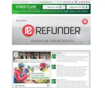 Streetcom.cz(Agencja marketingu rekomendacji) Screenshot