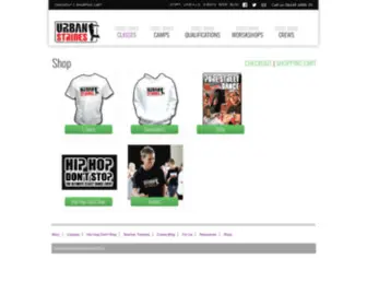 StreetdanceStore.com(Shop) Screenshot