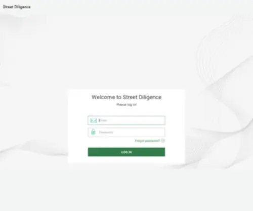 Streetdiligence-Client.com(Streetdiligence Client) Screenshot