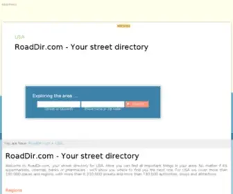Streetdir.be(Ihr Straßenverzeichnis) Screenshot