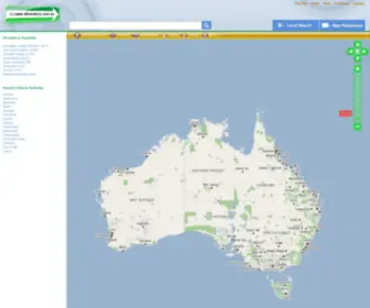 Streetdirectory.com.au(Australia Map) Screenshot