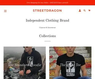 Streetdragon.com(StreetDragon. San Francisco Streetwear Company) Screenshot