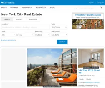 Streeteasy.com(NYC Real Estate & Apartments For Sale in New York City) Screenshot