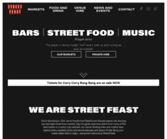 Streetfeast.com(Street Feast) Screenshot