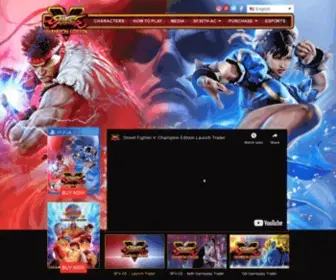 Streetfighter.com(Street Fighter Series) Screenshot