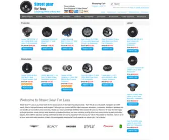 Streetgearforless.com(Street Gear For Less) Screenshot