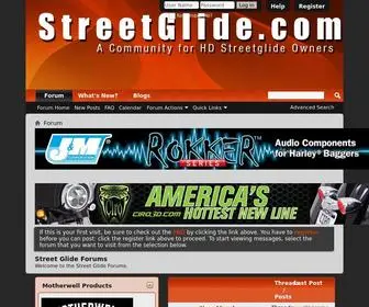 Streetglide.com(Street Glide Forums) Screenshot