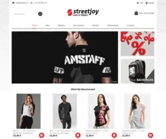 Streetjoy.eu(Streetwear) Screenshot