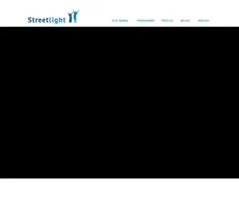 Streetlight.org(Streetlight, giving hope) Screenshot