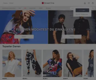 Streetone.de(Fashion online shoppen) Screenshot