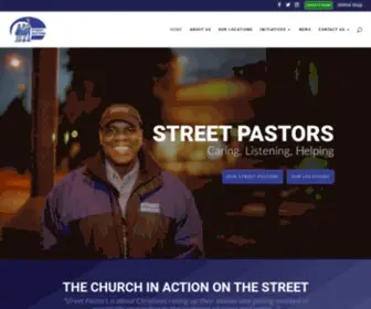 Streetpastors.org(Street Pastors) Screenshot