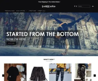 Streetpit.com(New Urban Fashion For Real Men) Screenshot