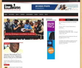 Streetreporters.ng(The Street Reporters Newspaper) Screenshot