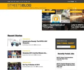 Streetsblog.org(Better walking) Screenshot