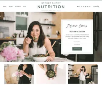 Streetsmartnutrition.com(Street Smart Nutrition) Screenshot