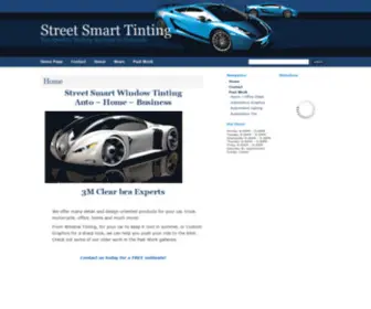 Streetsmarttint.com(Street Smart) Screenshot