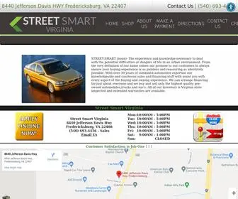 Streetsmartva.com(Street Smart Virginia) Screenshot