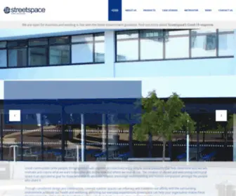 Streetspacegroup.co.uk(Tensile Structures) Screenshot