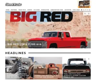 Streettrucksmag.com(Street Trucks) Screenshot