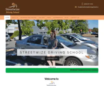 Streetwizedrivingschool.ca(Driving schools in Surrey) Screenshot