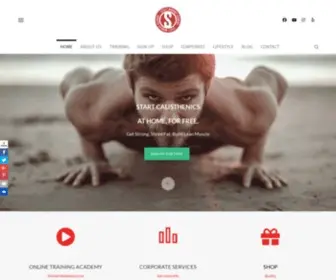 Streetworkoutacademy.com(Calisthenics Street Workout Academy) Screenshot