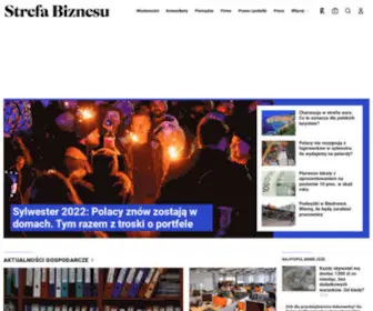Strefabiznesu.pl(Regionalny portal gospodarczy) Screenshot