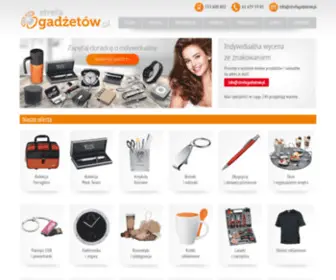 Strefagadzetow.pl(Producent gadżetów reklamowych) Screenshot