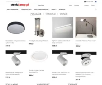 Strefalamp.pl(Sklep z Oświetleniem Warszawa) Screenshot