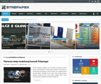 Strefapsx.pl(Serwis to polska historia PlayStation) Screenshot
