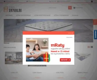 Strefasypialni.pl(Zapraszamy do sprawdzenia naszej oferty mebli do sypialni) Screenshot