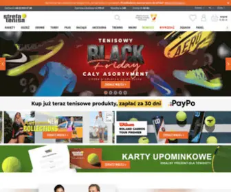 Strefatenisa.com.pl(Wybierany przez najlepszych) Screenshot