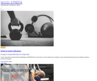 Strefawod.pl(STREFA WOD) Screenshot