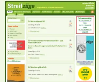 StreifZuege.org(StreifZuege) Screenshot