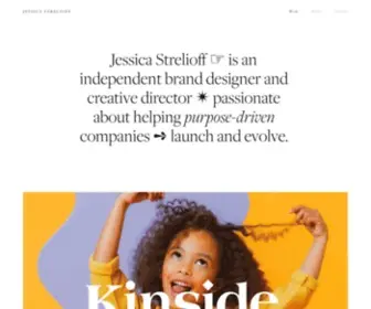 Strelioff.com(Jessica Strelioff) Screenshot
