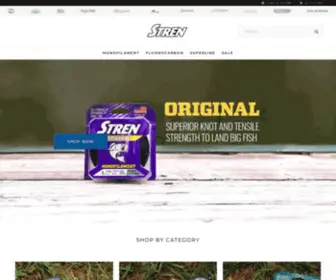 Stren.com(Stren®) Screenshot