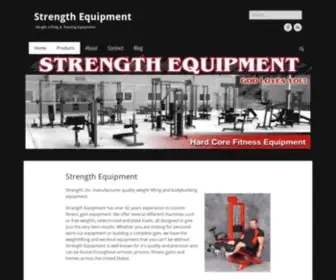 Strengthequipment.net(Strength, Inc) Screenshot