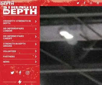 Strengthindepth.com(Strength in Depth) Screenshot