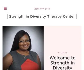 Strengthindiversitytc.com(Strength in Diversity Therapy Center) Screenshot