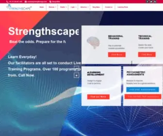 Strengthscape.com(Instructor) Screenshot