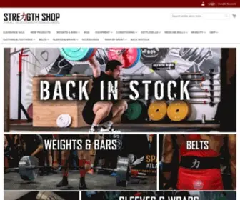 Strengthshop.ie(Strength Shop Ireland) Screenshot